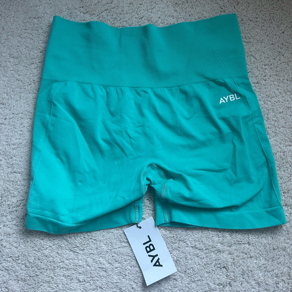 AYBL Empower Teal Shorts